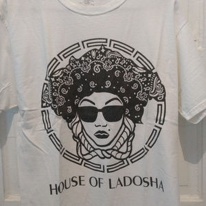 House of Ladosha print t-shirt large